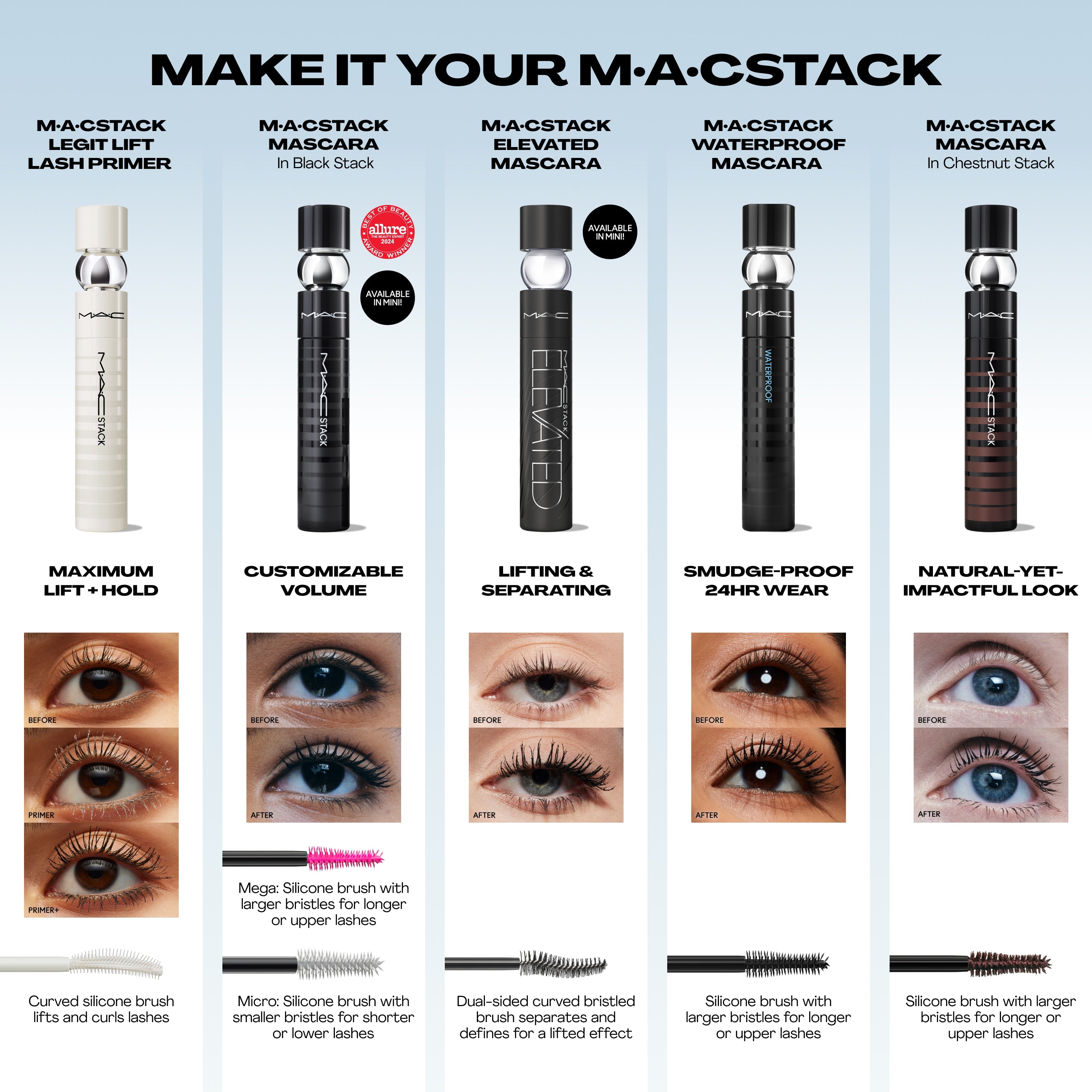 M·A·CStack Elevated Mascara | Fresh Routine Favorite