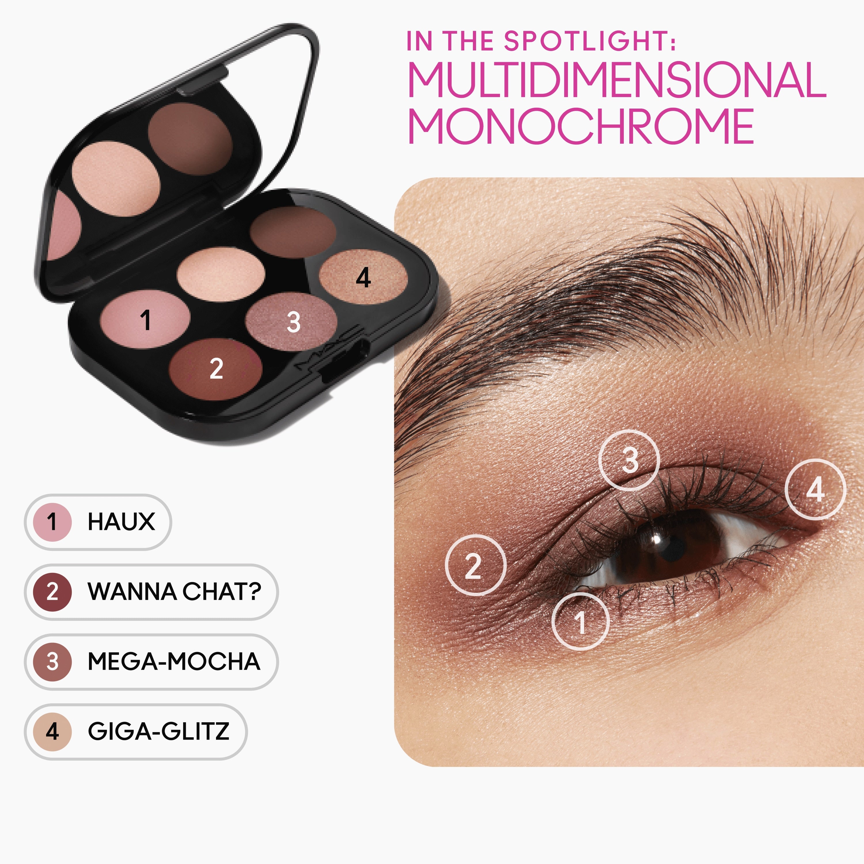 Connect In Colour Eye Shadow Palette: Embedded in Burgundy | Fresh Daily Favorite