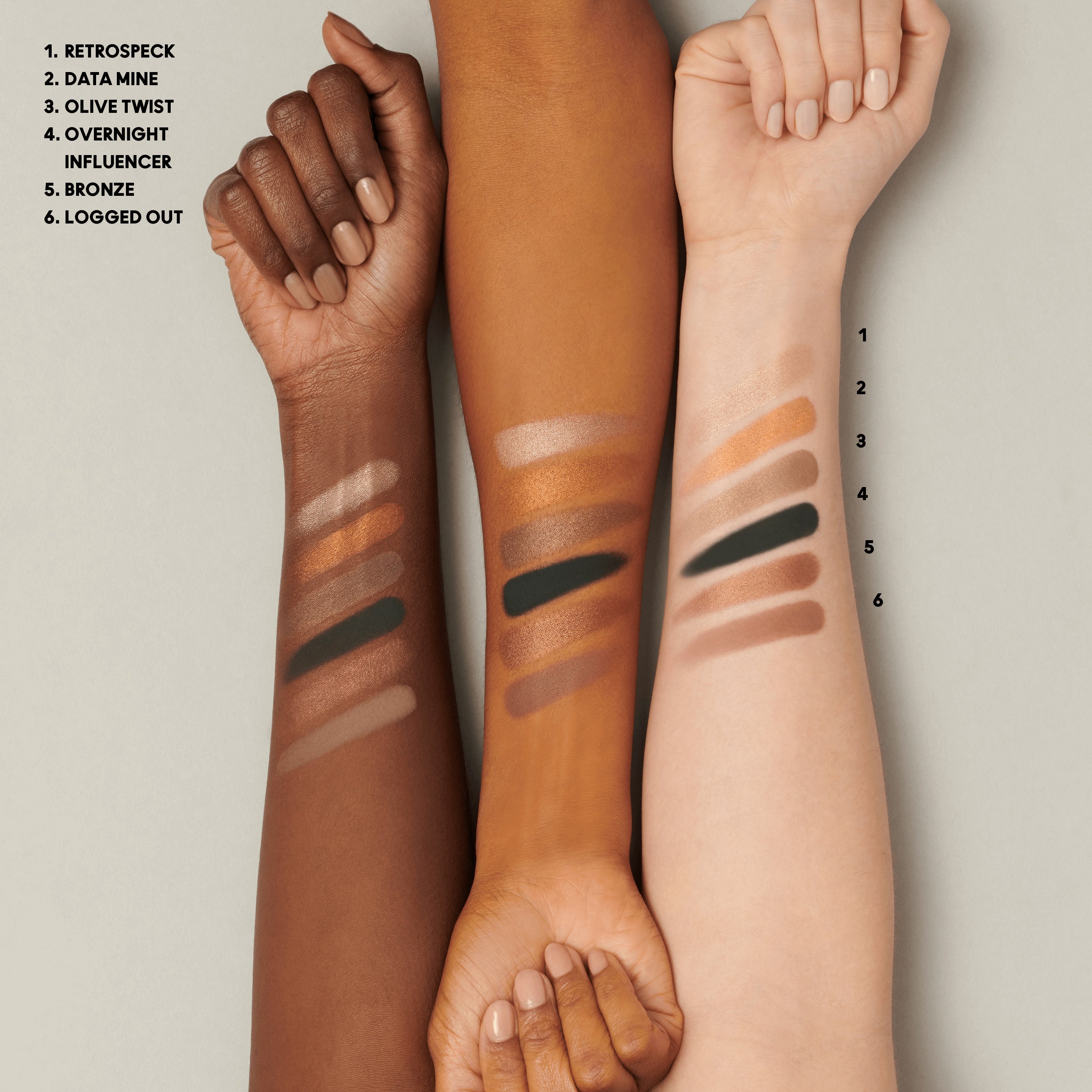 Connect In Colour Eye Shadow Palette: Bronze Influence | Fresh Daily Favorite