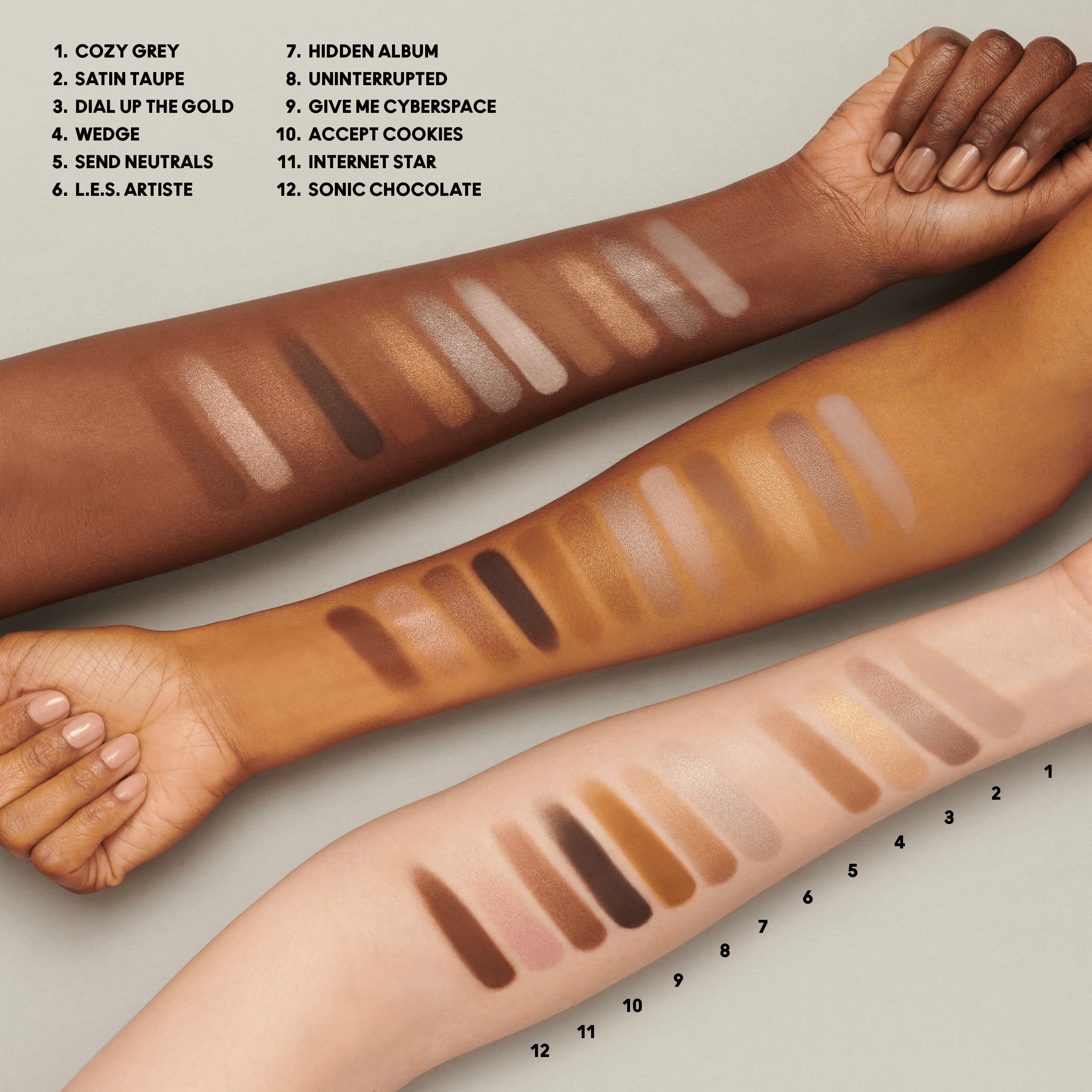 Connect In Colour Eye Shadow Palette: Unfiltered Nudes | Fresh Daily Favorite