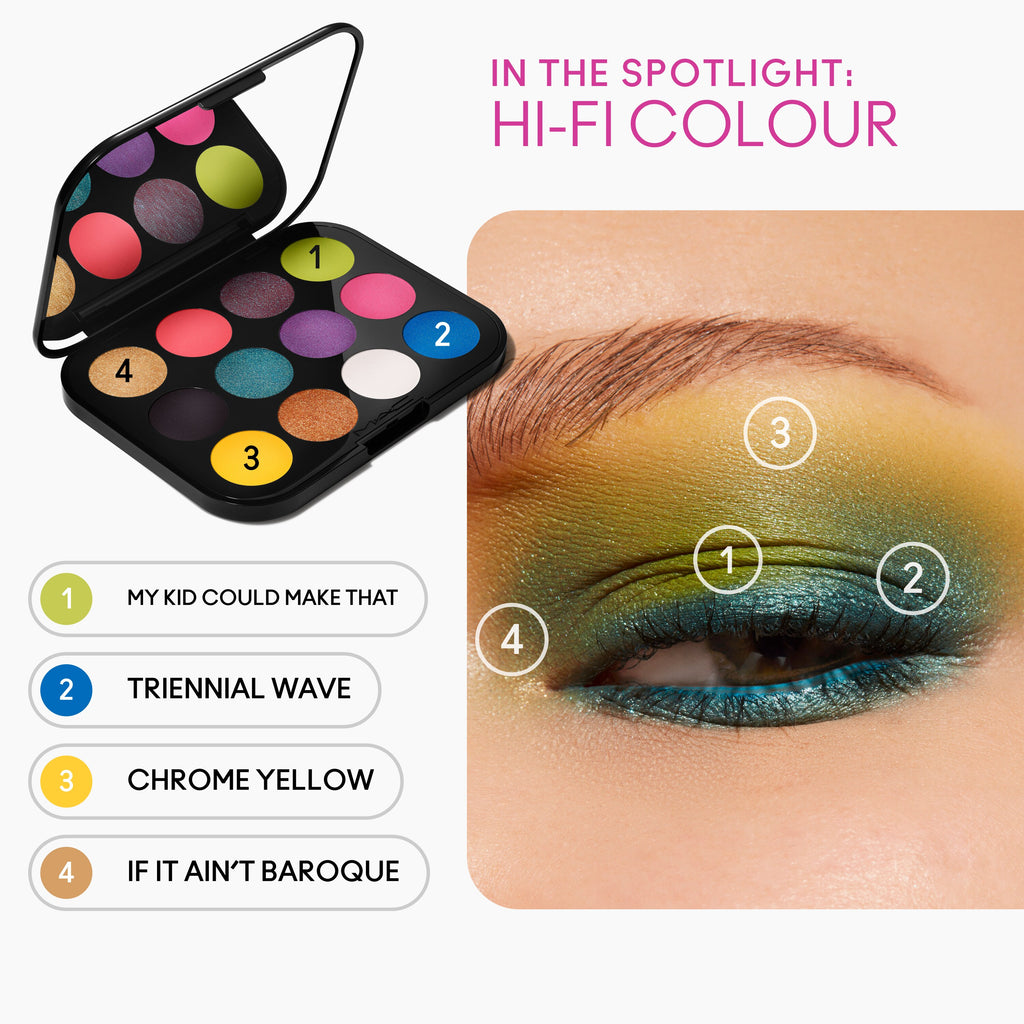 Connect In Colour Eye Shadow Palette: Hi-Fi Colour | Fresh Daily Favorite